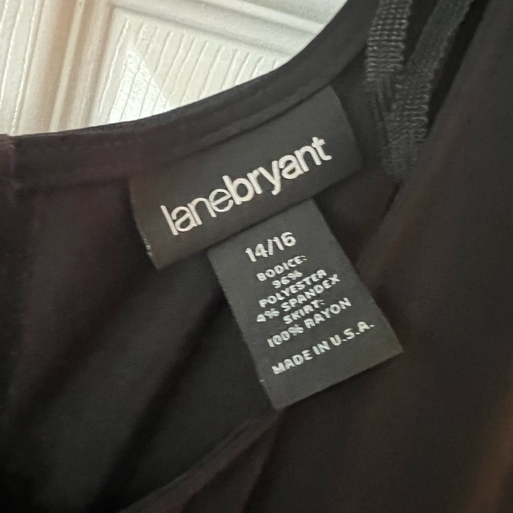 Lane Bryant Black Dress Size14/16